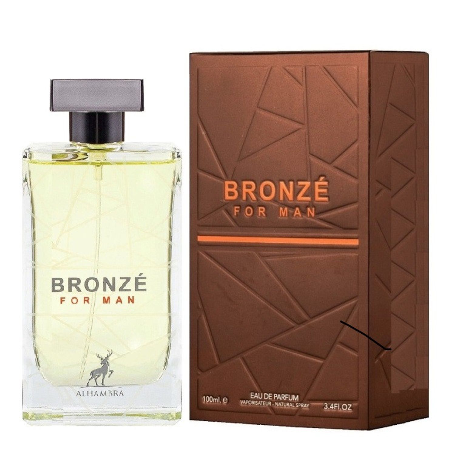 Apa de parfum Maison Alhambra Bronze for Men, 100 ml, pentru barbati fotografia produsului