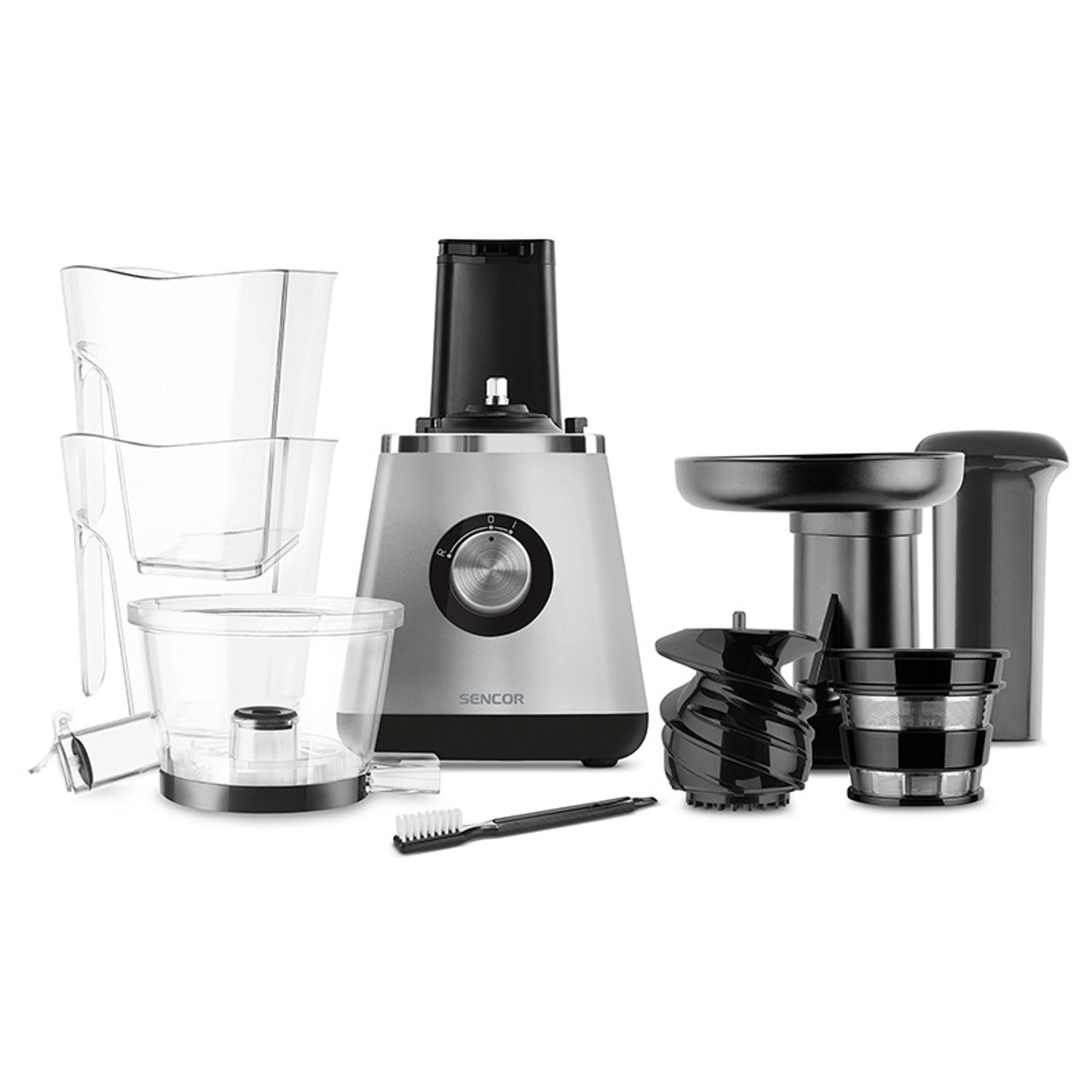 Storcator De Fructe Slow Juicer Sencor, Capacitate 0,8l, 400w fotografia produsului View 9 L