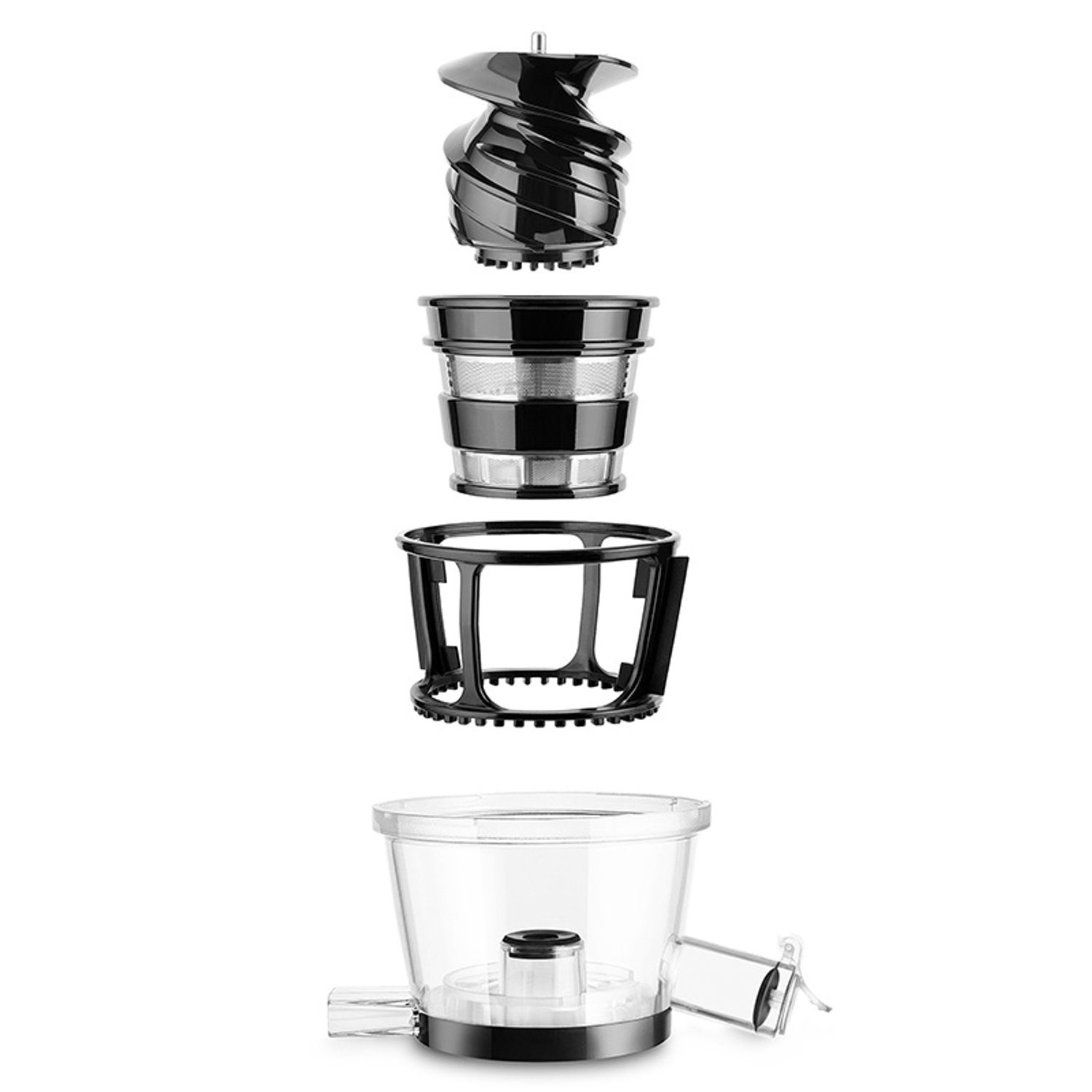 Storcator De Fructe Slow Juicer Sencor, Capacitate 0,8l, 400w fotografia produsului View 4 L