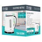 Fierbator Electric Cordless 1.8l Alb Teesa fotografia produsului View 2 S