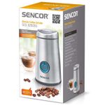 Rasnita Cafea, Capacitate 50 g, 150 w, Inox, Sencor fotografia produsului View 3 S