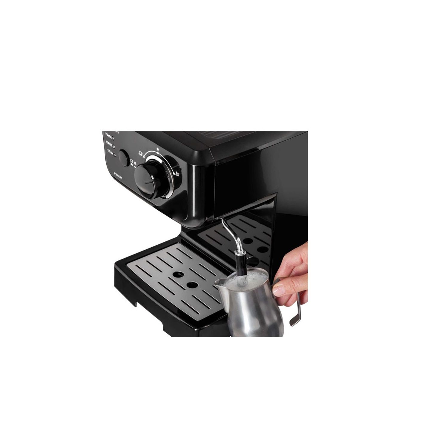 Espressor 15 Bar, 1140 w, 1.5 l,  Negru,  Sencor fotografia produsului View 5 L