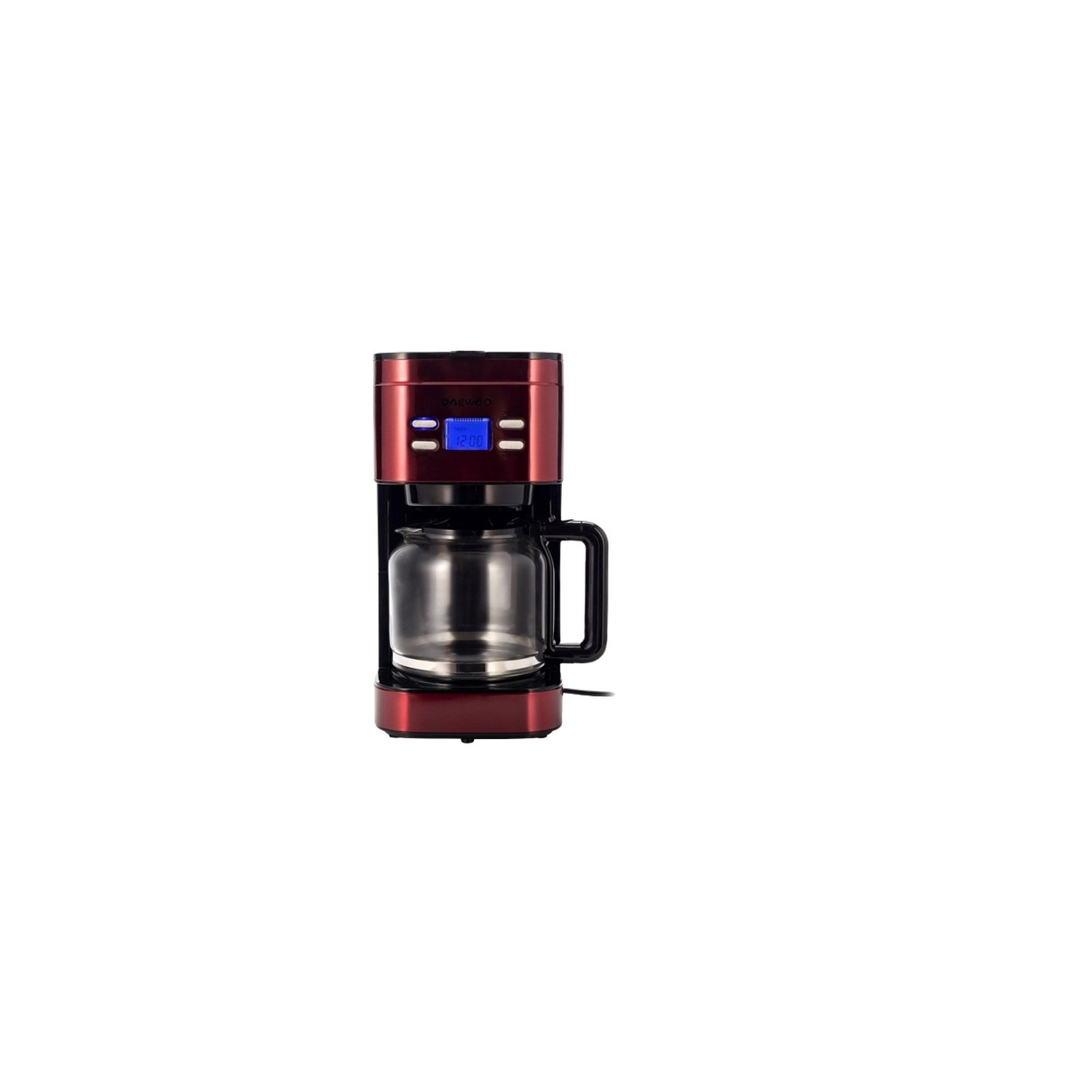 Cafetiera 1.5 L,  1000 W,  Daewoo, Rosu fotografia produsului