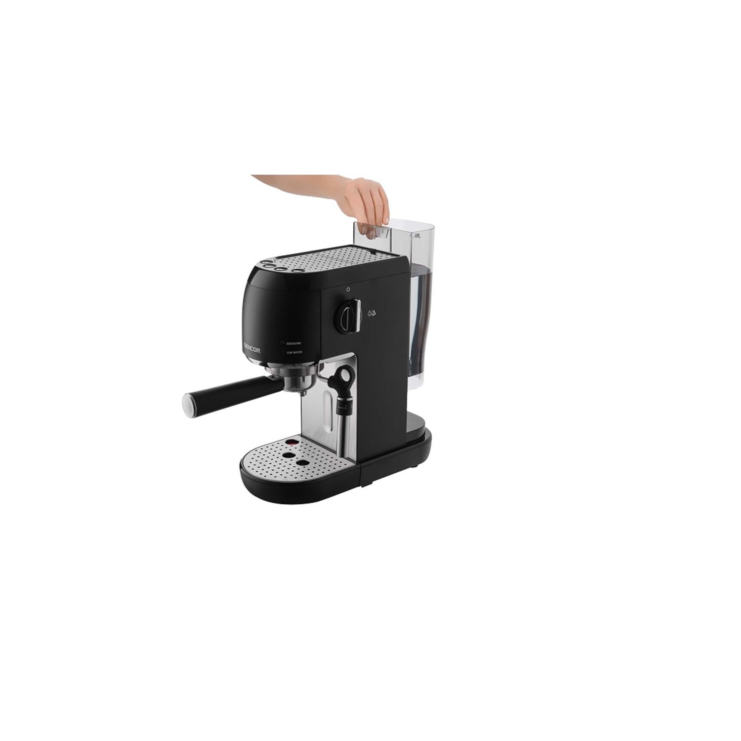 Espressor Automat  1400 W, Capacitate rezervor 1.5 L,   Sencor fotografia produsului View 6 L
