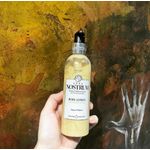 Lotiune de corp naturala si vegana cu sclipici fin auriu Cura Nostrum, intens hidratanta cu acid hialuronic fotografia produsului View 3 S