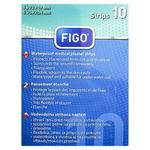 Set 10 de plasturi de diferite marimi, transparenti, ultra-rezistenti la apa, Figo fotografia produsului View 2 S