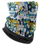 Esarfa Circulara tip Guler Handmade cu Polar pentru Vreme Rece, Catei de Casa, Multicolor, 60x25 cm fotografia produsului
