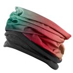 Esarfa Circulara tip Guler Handmade cu Polar pentru Vreme Rece, Abstract Cald si Rece, Multicolor, 60x25 cm fotografia produsului View 2 S