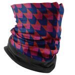 Esarfa Circulara tip Guler Handmade cu Polar pentru Vreme Rece, Abstract Cubism, Multicolor, 60x25 cm fotografia produsului