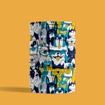 Esarfa Circulara tip Guler Handmade pentru Toate Sezoanele, Catei de Casa, Multicolor, 40x25 cm fotografia produsului View 5 S