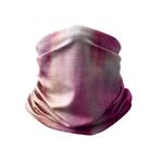 Esarfa Circulara tip Guler Handmade pentru Toate Sezoanele, Abstract Urme Roz, Multicolor, 40x25 cm fotografia produsului