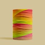 Esarfa Circulara tip Guler Handmade pentru Toate Sezoanele, Abstract Spania, Multicolor, 40x25 cm fotografia produsului View 2 S