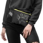 Borseta Handmade Fanny Pack, Priviri si Mac, Multicolor, 22x19 cm fotografia produsului View 2 S