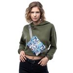 Borseta Handmade Fanny Pack, Caini de Diferite Rase, Multicolor, 22x19 cm fotografia produsului View 4 S