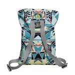 Rucsac Handmade tip Backpack, Privind prin Stroboscop, Multicolor, 45x37 cm fotografia produsului View 3 S