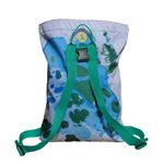 Rucsac Handmade tip Backpack, Picaturi de Acid Abstracte, Multicolor, 45x37 cm fotografia produsului View 4 S