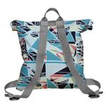 Rucsac Handmade tip Backpack, Matematica si Geometrie, Multicolor, 45x37 cm fotografia produsului View 2 S