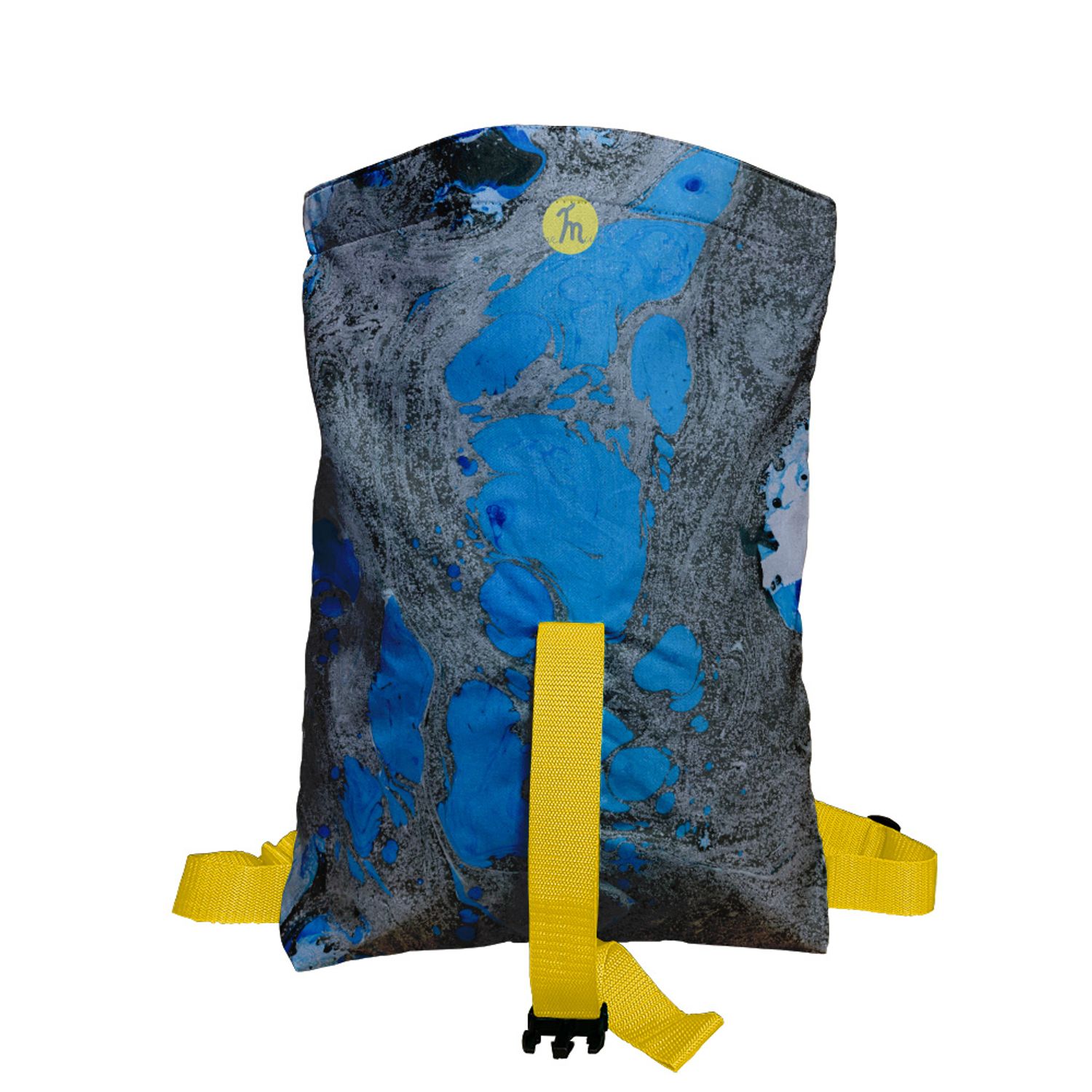 Rucsac Handmade tip Backpack, Pamantul din Spatiu, Multicolor, 45x37 cm fotografia produsului View 3 L