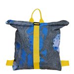 Rucsac Handmade tip Backpack, Pamantul din Spatiu, Multicolor, 45x37 cm fotografia produsului