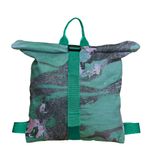 Rucsac Handmade tip Backpack, Fabrica de Carbuni, Multicolor, 45x37 cm fotografia produsului