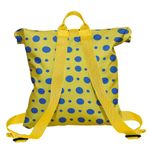 Rucsac Handmade Backpack Abstract, Cercuri Mici si Mari, Multicolor, 45x37 cm fotografia produsului View 2 S