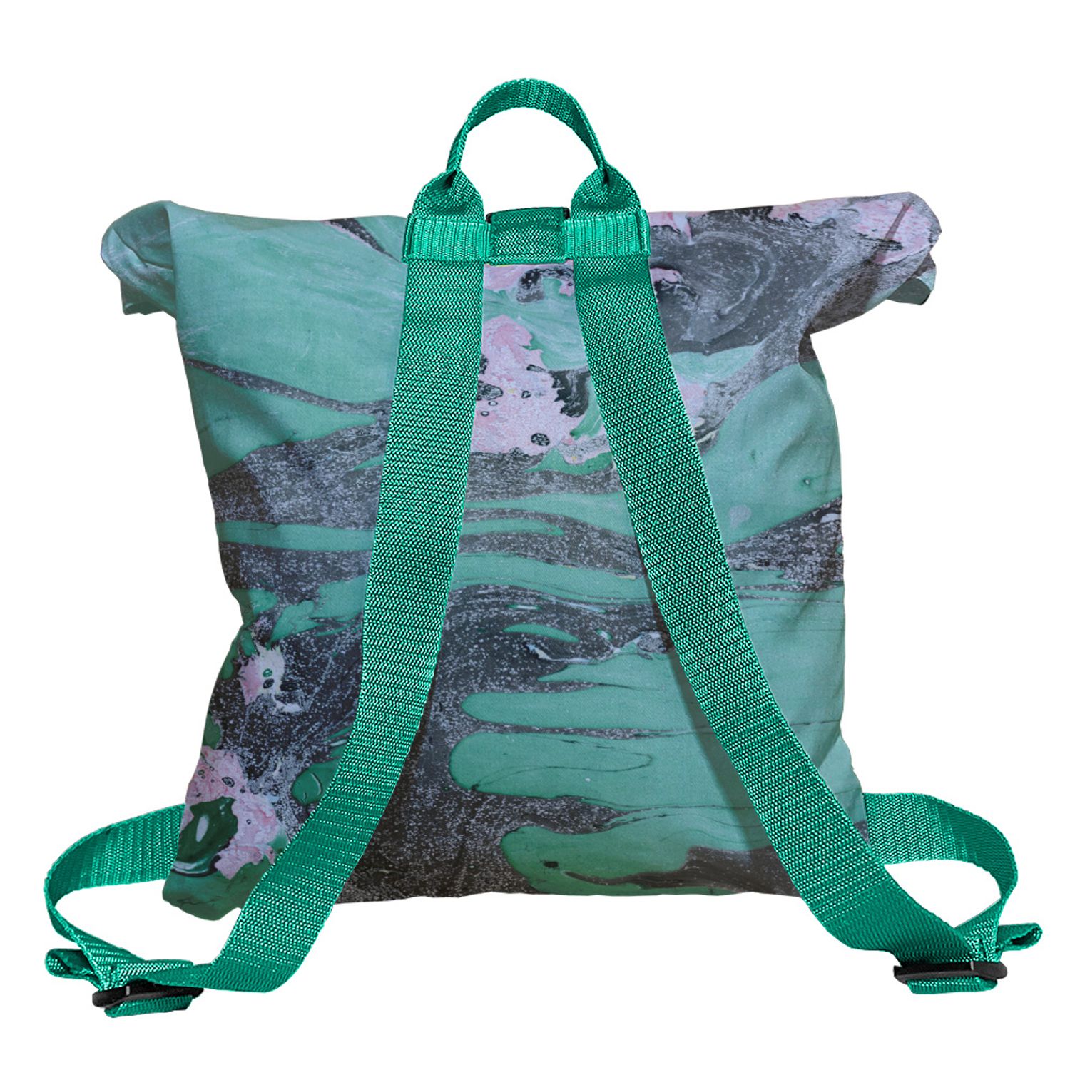Rucsac Handmade tip Backpack, Fabrica de Carbuni, Multicolor, 45x37 cm fotografia produsului View 2 L