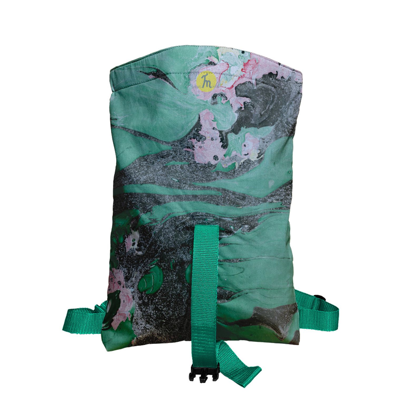 Rucsac Handmade tip Backpack, Fabrica de Carbuni, Multicolor, 45x37 cm fotografia produsului View 3 L