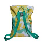 Rucsac Handmade tip Backpack, Limonada cu Lamai si Lime, Multicolor, 45x37 cm fotografia produsului View 4 S