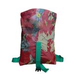 Rucsac Handmade tip Backpack, Rosu Intens Abstract, Multicolor, 45x37 cm fotografia produsului View 3 S