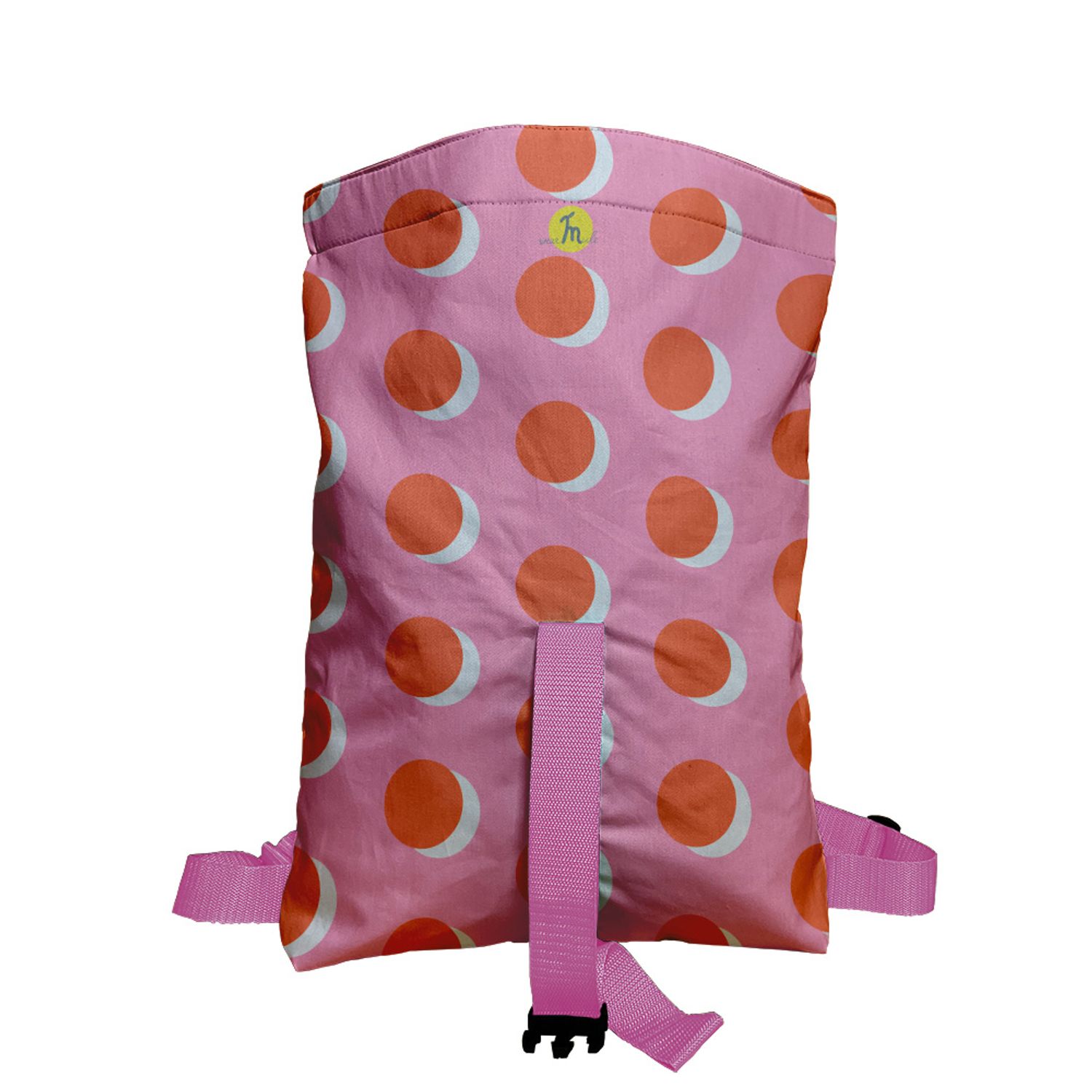 Rucsac Handmade Backpack Abstract, Buline Neserioase, Multicolor, 45x37 cm fotografia produsului View 3 L