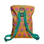 Rucsac Handmade Backpack Abstract, Cercuri Colorate, Multicolor, 45x37 cm fotografia produsului View 4 S