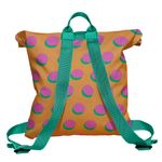 Rucsac Handmade Backpack Abstract, Cercuri Colorate, Multicolor, 45x37 cm fotografia produsului View 2 S