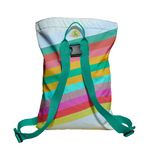 Rucsac Handmade Backpack Abstract, Dungi Optimiste, Multicolor, 45x37 cm fotografia produsului View 4 S