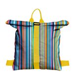Rucsac Handmade Backpack Abstract, Dungi Easy Stripes, Multicolor, 45x37 cm fotografia produsului