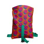 Rucsac Handmade Backpack Abstract, Cercuri Mari, Multicolor, 45x37 cm fotografia produsului View 3 S