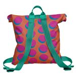 Rucsac Handmade Backpack Abstract, Cercuri Mari, Multicolor, 45x37 cm fotografia produsului View 2 S