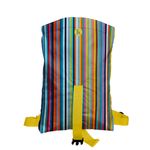 Rucsac Handmade Backpack Abstract, Dungi Easy Stripes, Multicolor, 45x37 cm fotografia produsului View 3 S