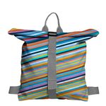 Rucsac Handmade Backpack Abstract, Magia Culorilor, Multicolor, 45x37 cm fotografia produsului