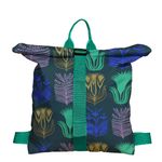 Rucsac Handmade tip Backpack, Botanic Flori de pe Marte, Multicolor, 45x37 cm fotografia produsului