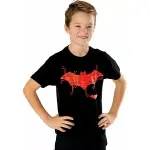 Tricou bumbac DC Batman Logo Kids pentru copii 130 cm, 8 ani fotografia produsului