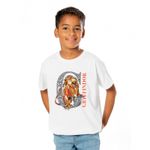 Tricou bumbac Harry Potter, White Gryffindor Mosaic, pentru copii 116 cm, 5-6 ani fotografia produsului