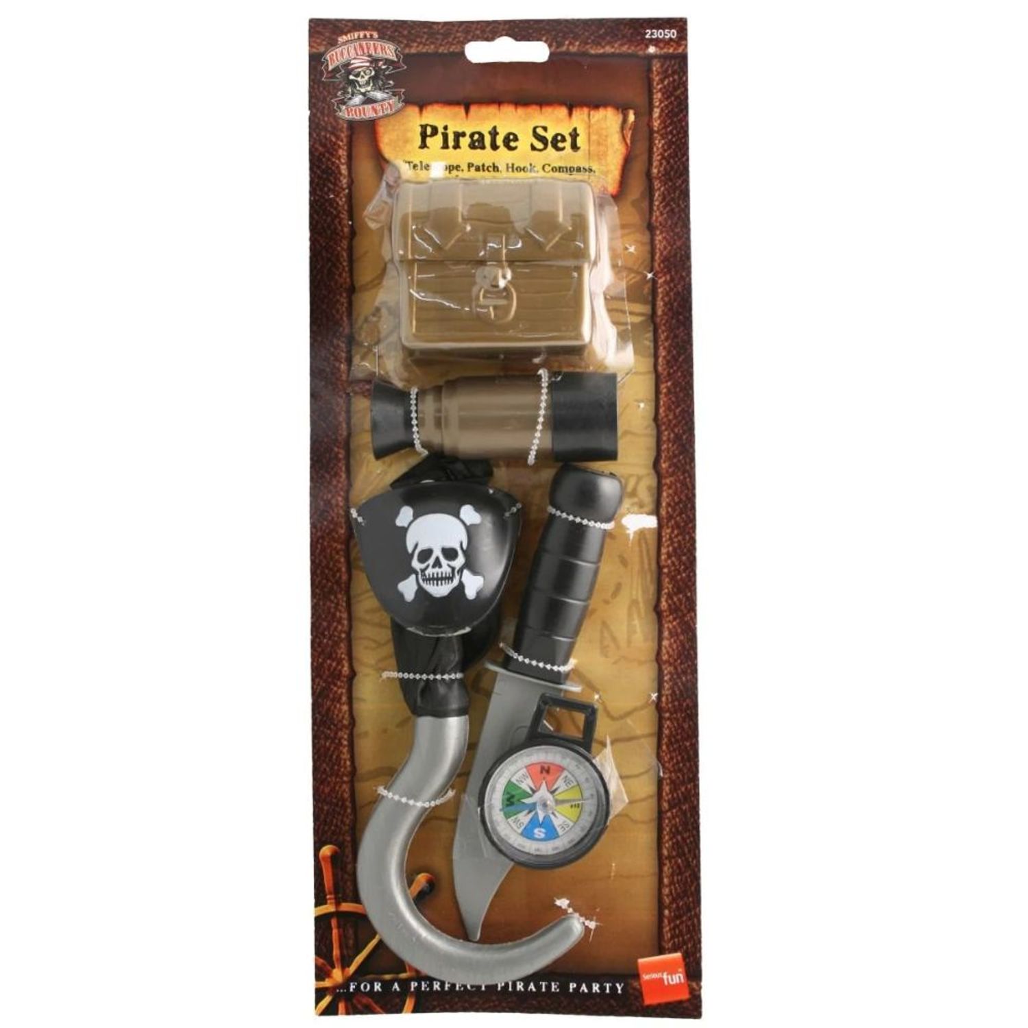 Set accesorii pirat 6 articole pentru copii fotografia produsului