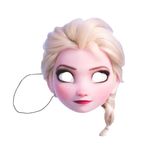 Masca Elsa, pentru copii, carton, 30 cm fotografia produsului