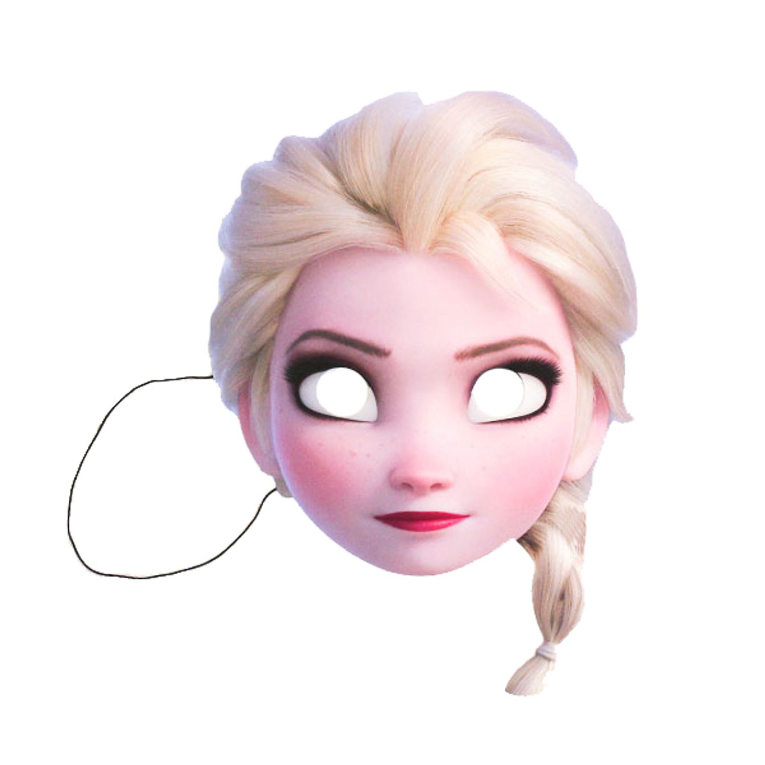 Masca Elsa, pentru copii, carton, 30 cm fotografia produsului