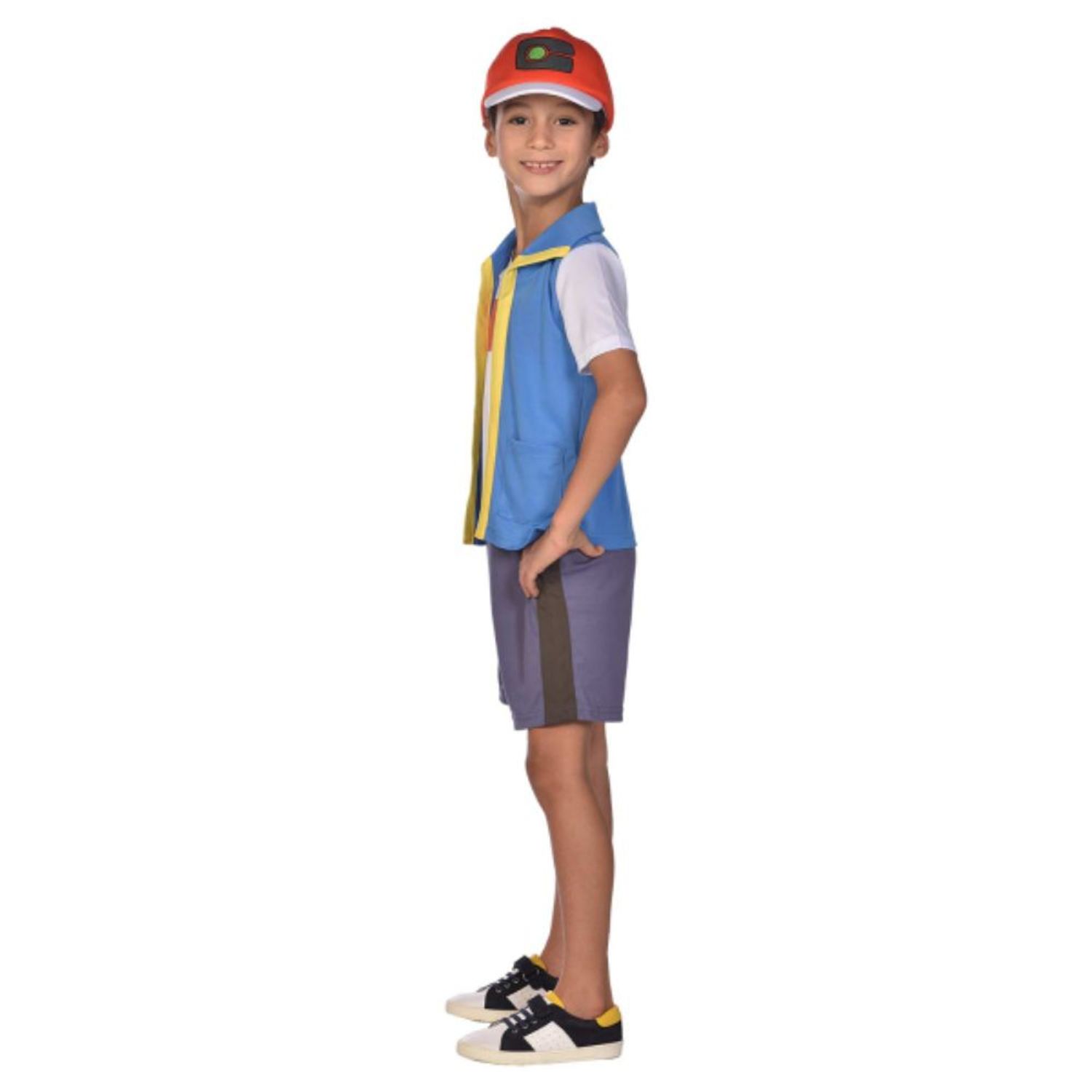 Costum Ash Pokemon pentru copii 3-4 ani 104 cm fotografia produsului View 2 L