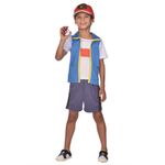 Costum Ash Pokemon pentru copii 3-4 ani 104 cm fotografia produsului View 3 S