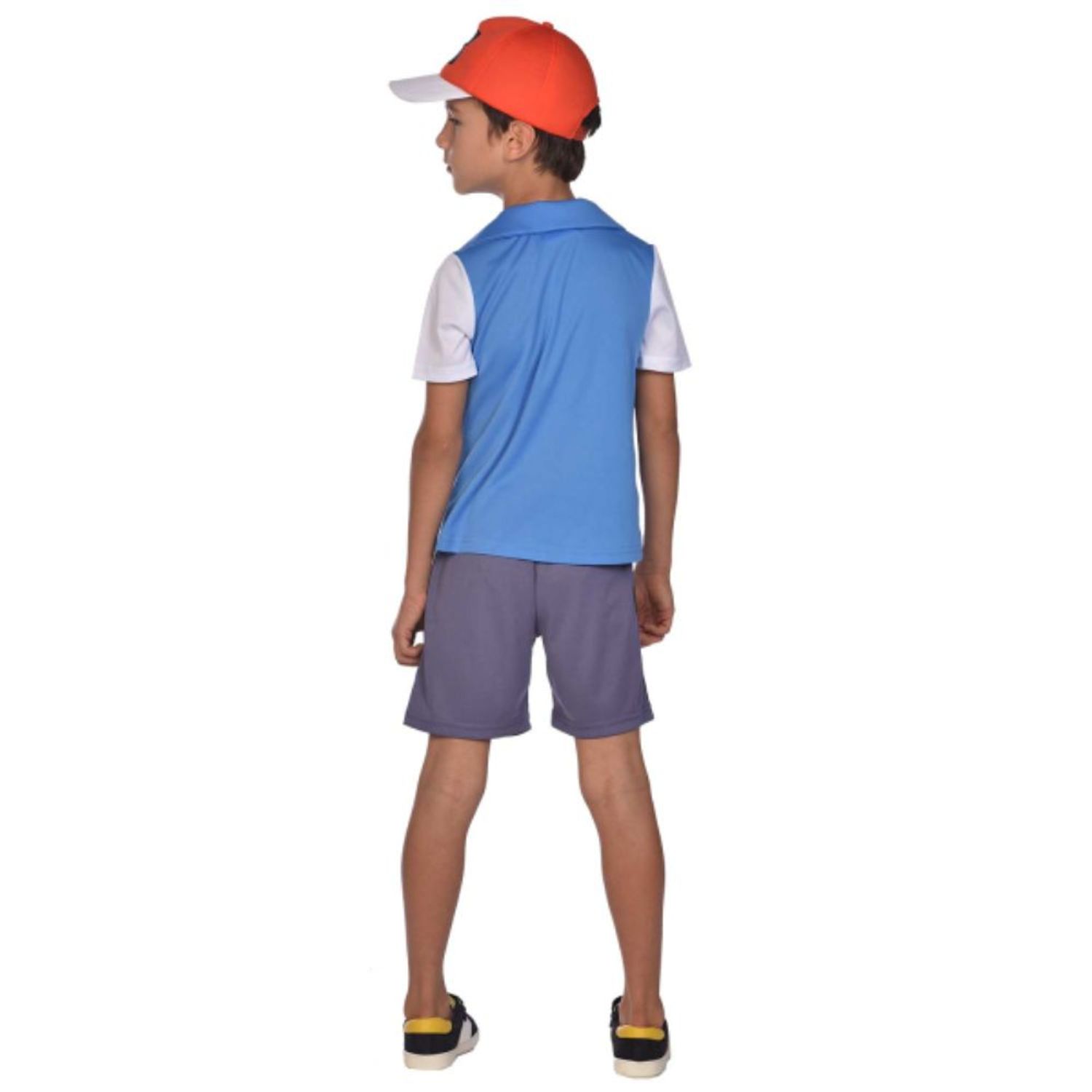 Costum Ash Pokemon pentru copii 8-10 ani 134 cm fotografia produsului View 3 L