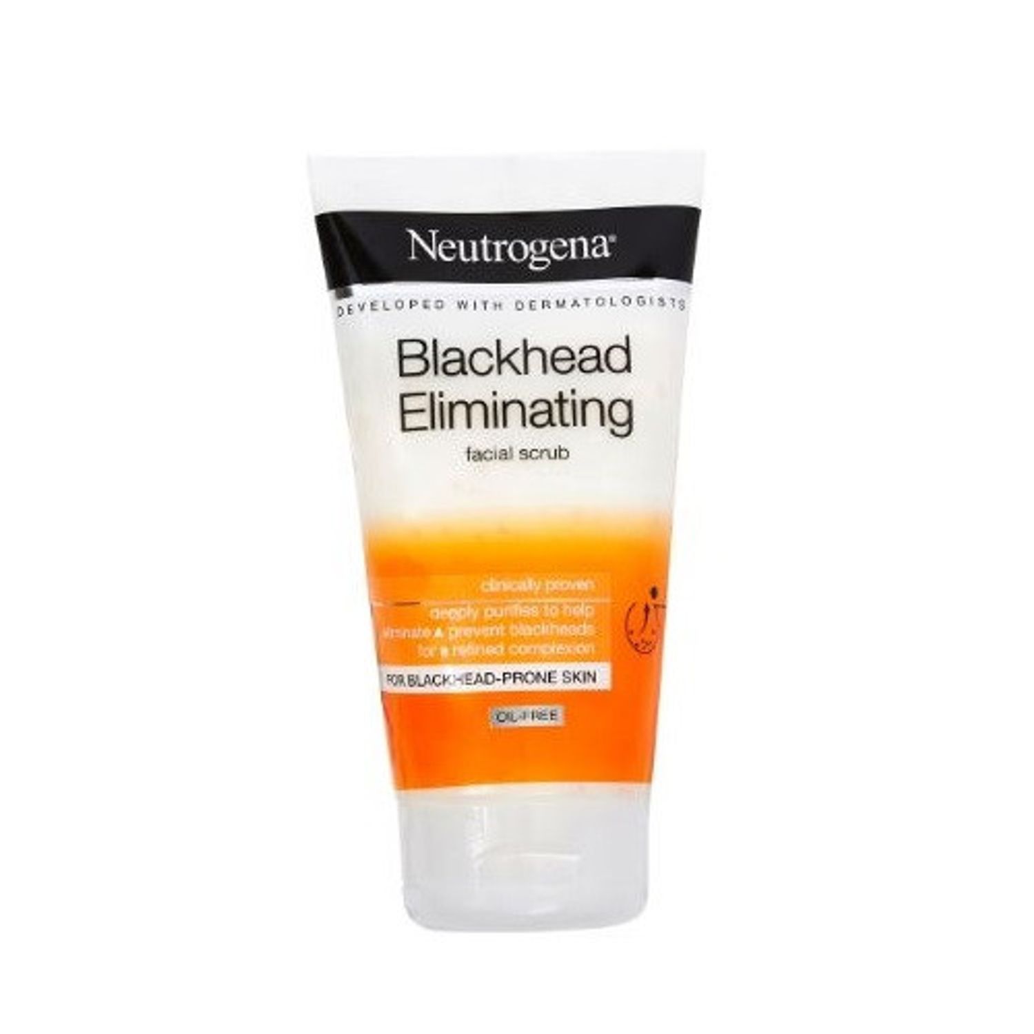 Exfoliant facial, Neutrogena, Blackhead Eliminating Facial Scrub, 150 ml fotografia produsului