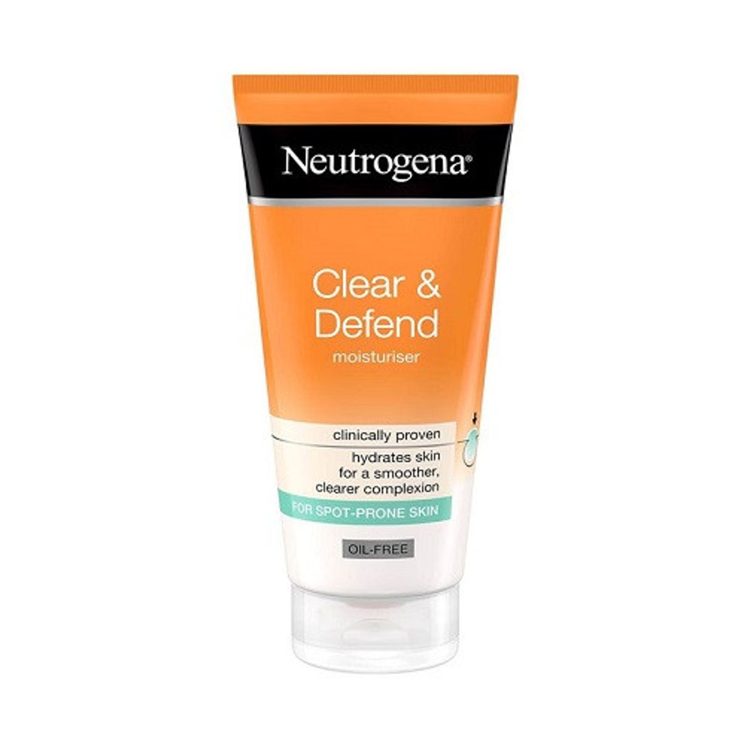 Crema hidratanta fara ulei cu acid salicilic, Neutrogena, Clear & Defend, 50 ml фото продукта
