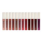 Set 12 Rujuri Lichide Mate, Qibest, Silky Long Lasting, Multicolor, 01 fotografia produsului